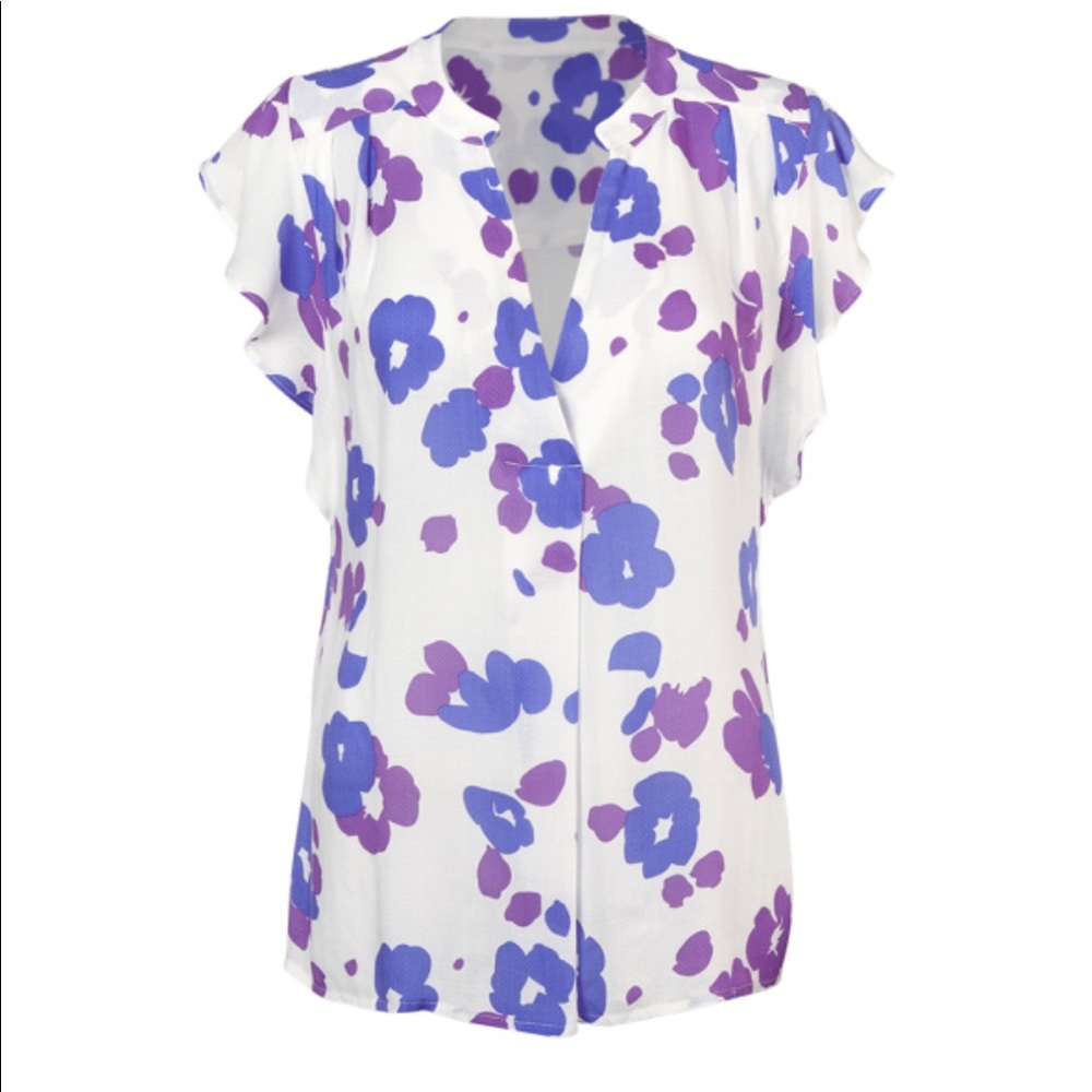 CAbi Violet Top Spring 2021
